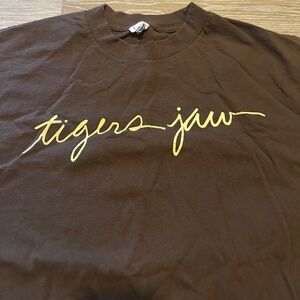 Tigers Jaw Band T-shirt RARE size M
